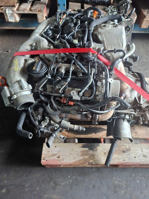 Silnik 3.0 CDY A Audi a6 c6 kompletny z osprzętem