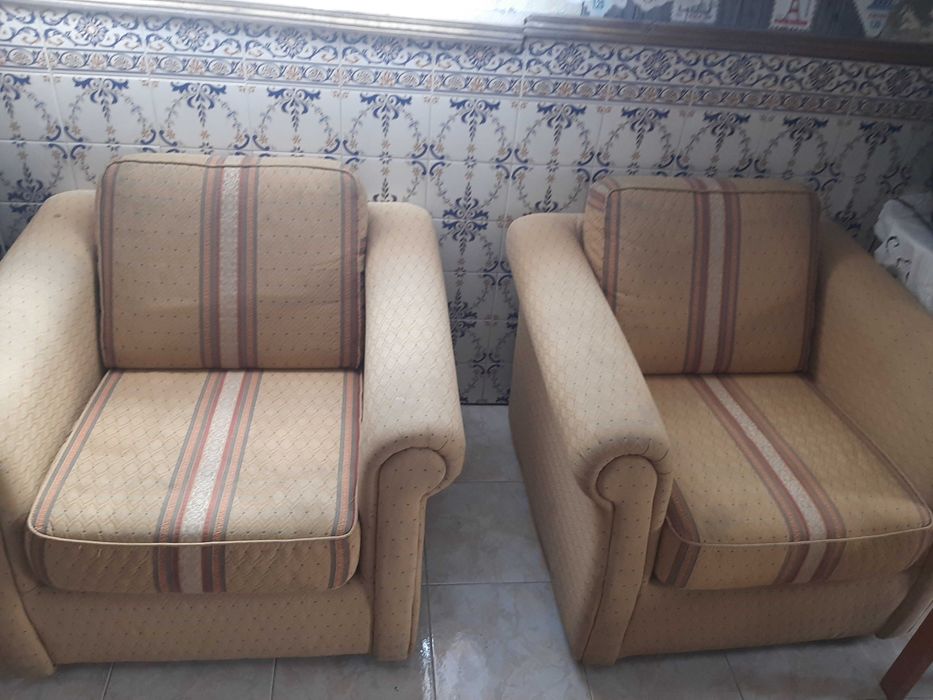 Sofás de sala em tecido