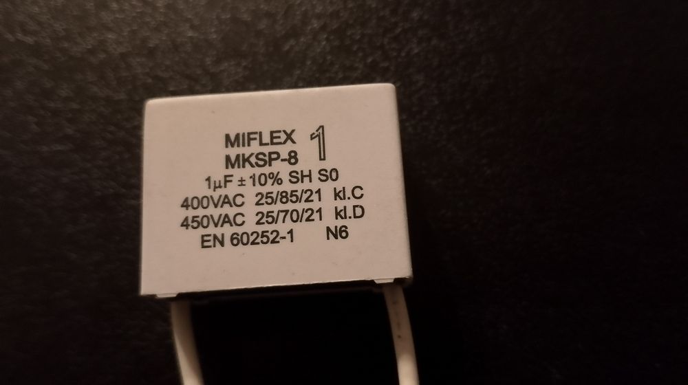 Kondensator Miflex MKSP-8