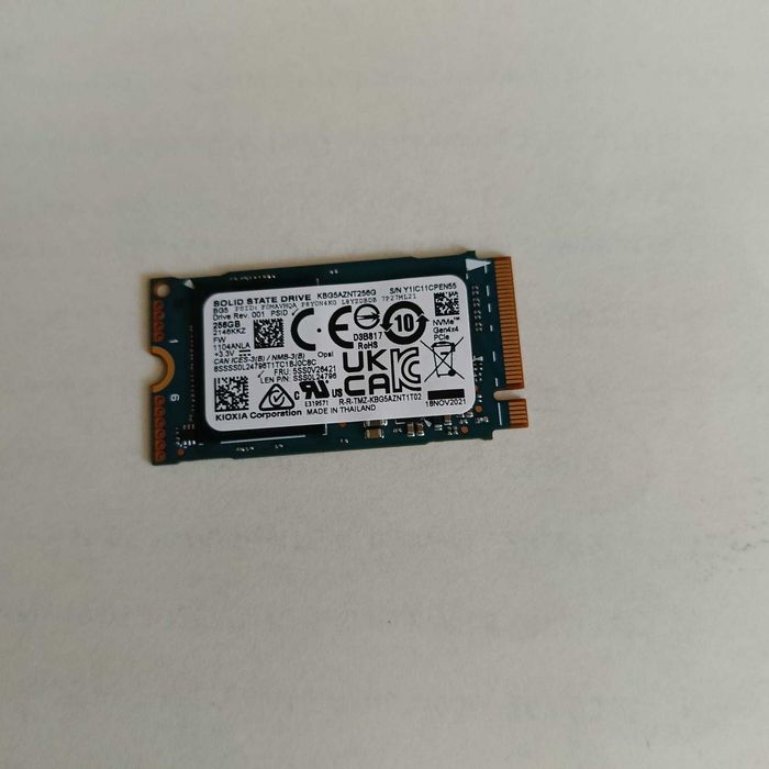 Dysk SSD KIOXIA 256 GB M.2 NVMe PCIe Gen4