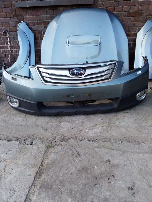 Subaru Outback IV Maska zderzak błotniki pas lampy kompletny przód
