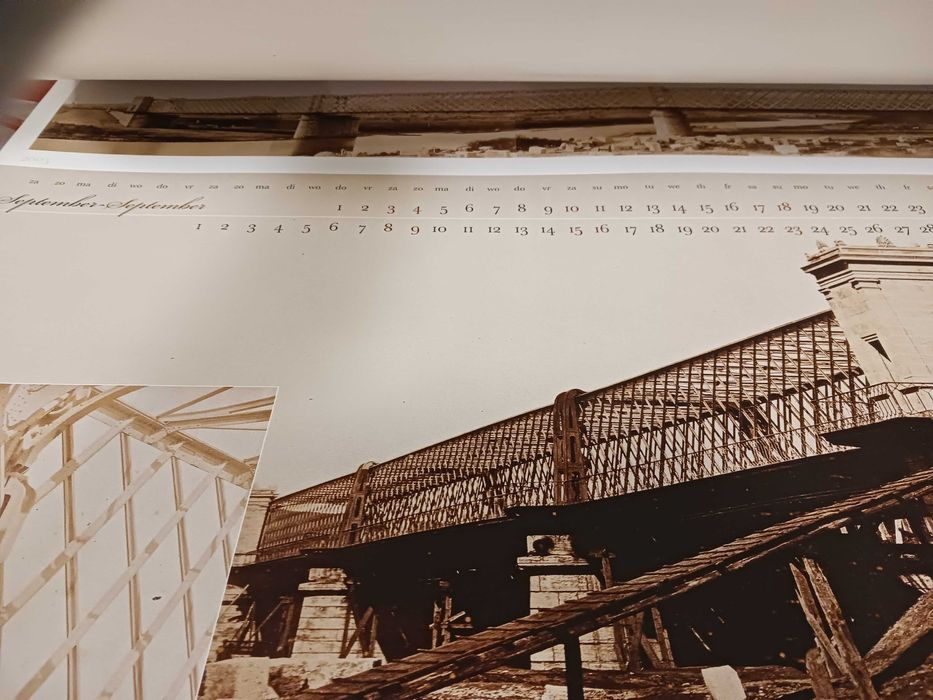 Calendário de parede 2005 - pontes ferroviárias