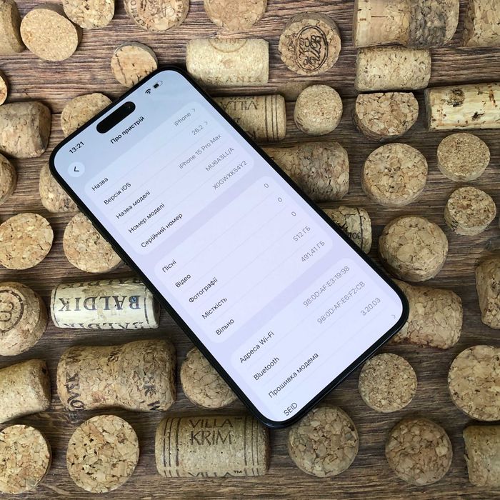 Apple iPhone 15 Pro Max 512Gb. Black Titanium