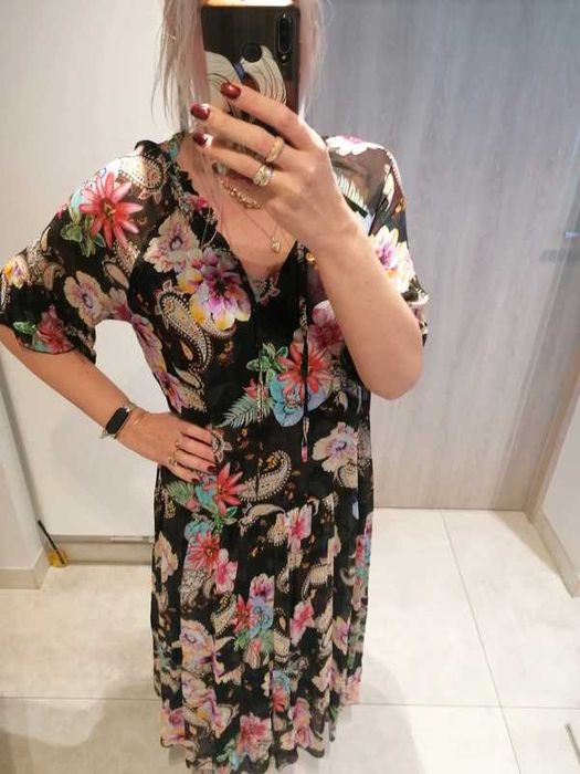 Sukienka midi, rozm.44