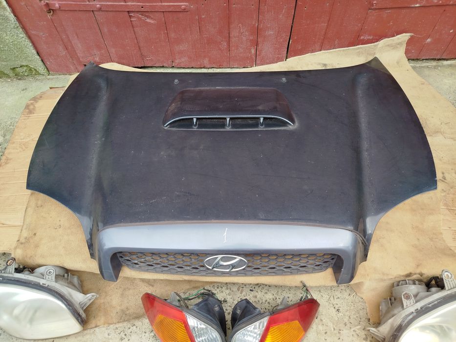 Капот Hyundai santa fe 1 фари Хюндай Санта фе 1 стопи Санта фе