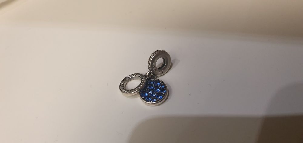 Charms Pandora Niebieski dysk