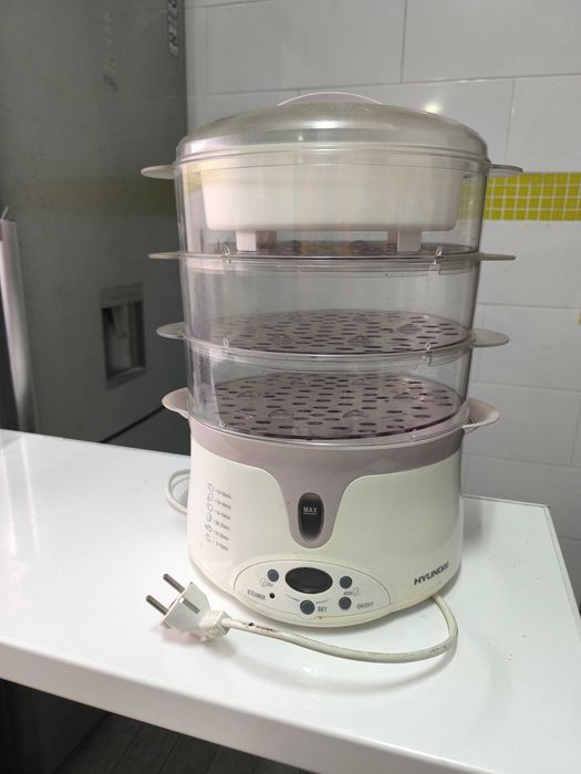 Maquina de cozer a vapor