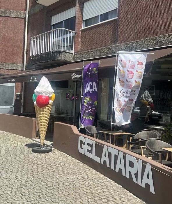 Trespasse gelataria - fabrico próprio