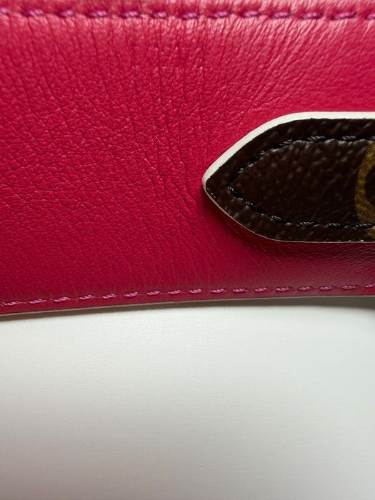 Alça Louis Vuitton Bandoulière Monogram / Hot Pink (Ref: J02285 D.Code:BC2178) - Original & Muito Bom Estado