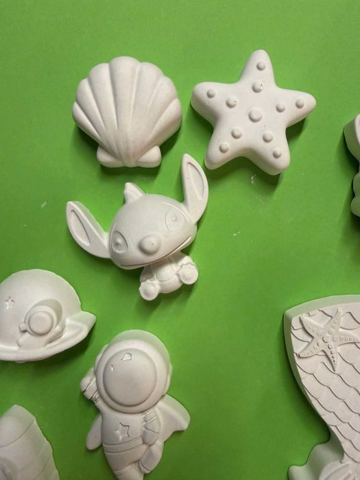 Personalizowany zestaw do malowania figurek gipsowych z imieniem