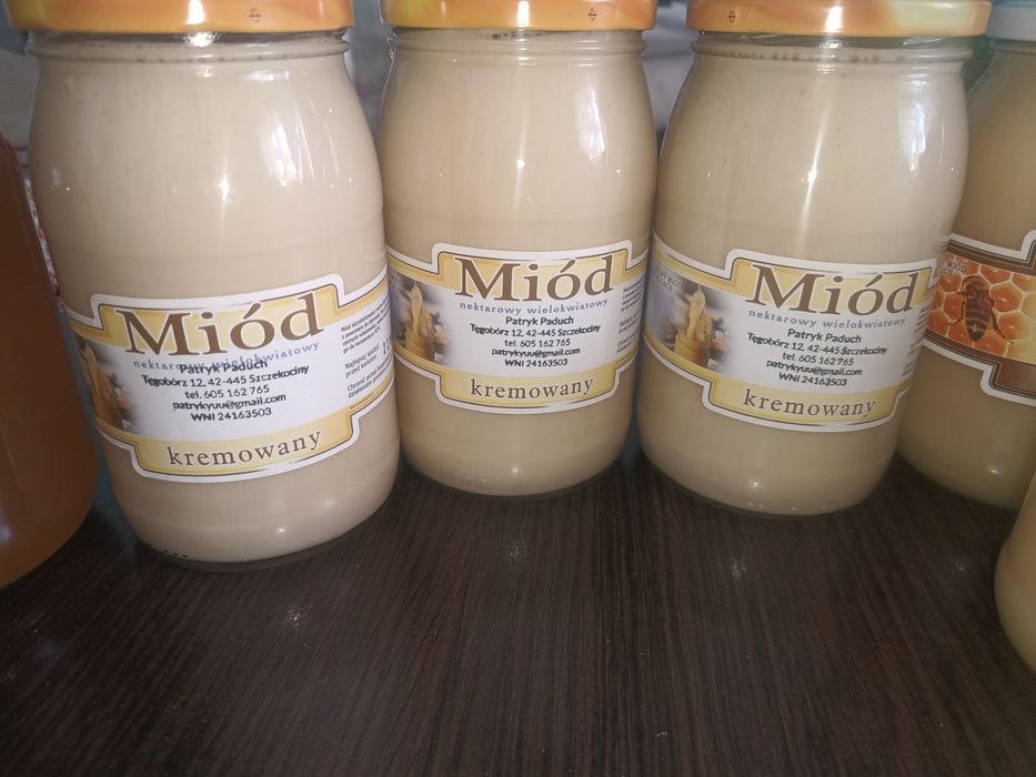 Sprzedam miód z własnej pasieki