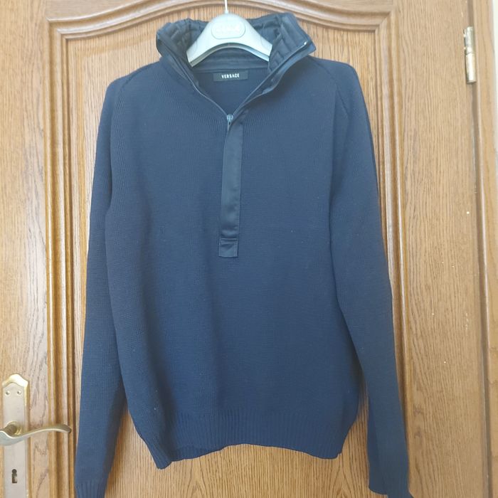 Niższa cena.Versace męski sweter golf  rozm.52 /L/XL