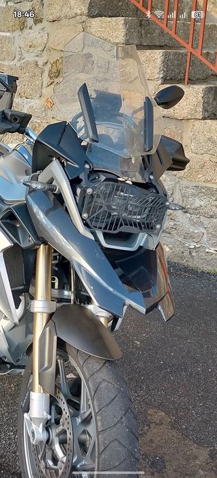 Proteção farol BMW GS