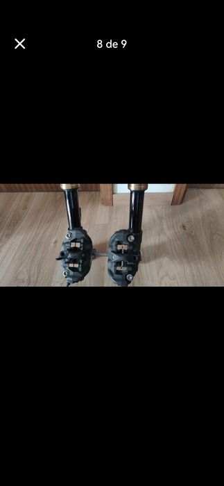 Suspensão invertida completa kawasaki