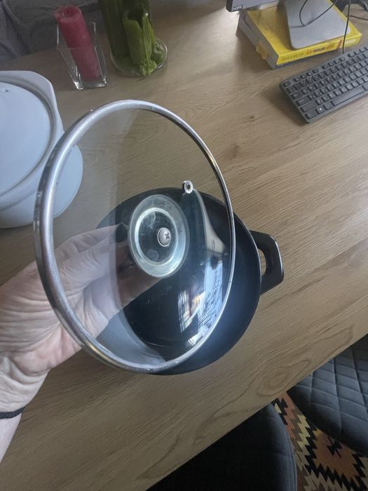 Каструля керамічна Flamberg 4,3 л жаростійка чорна