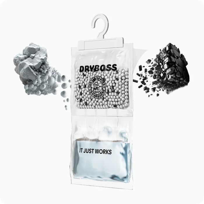 DRYBOSS 3x Sacos anti-humidade 2,3kg