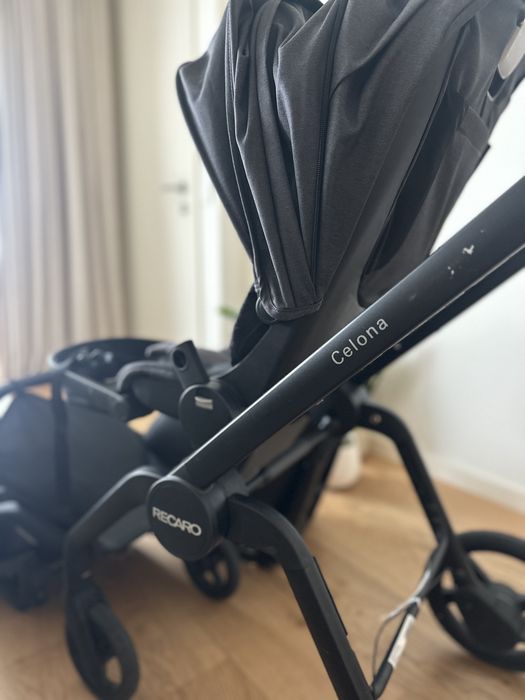 Recaro Celona ANTRACITE Trio completo em caixas originais