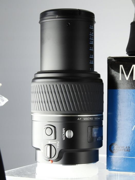 100mm Macro 2.8 D Minolta AF Sony A +pokrowiec Gwarancja 23%VAT