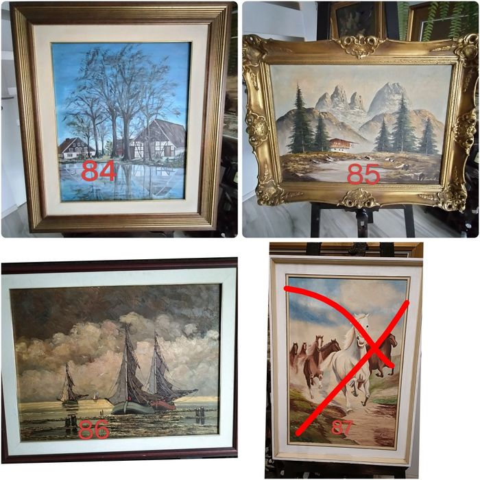 Pejzaż, portret, martwa natura - obraz olejny