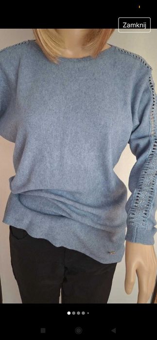 Śliczny sweterek rozmiar 40/42