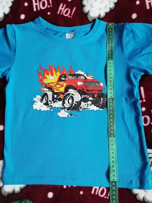 T-shirt bawełna samochód