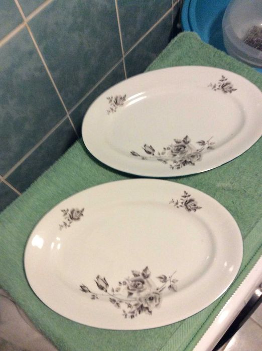 Półmiski ceramiczne z Wałbrzycha