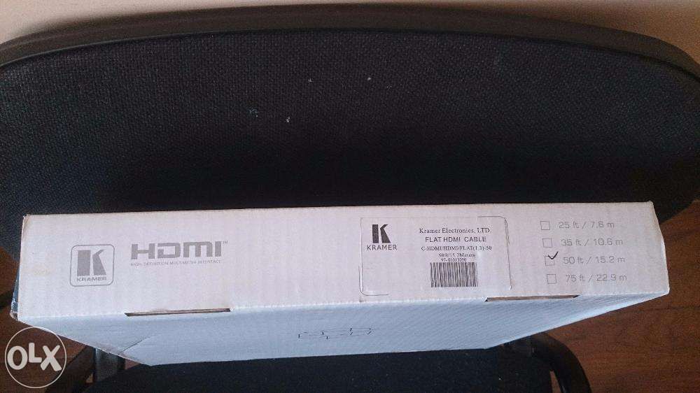 Продам видео кабель Kramer HDMI installation cable 15.2м