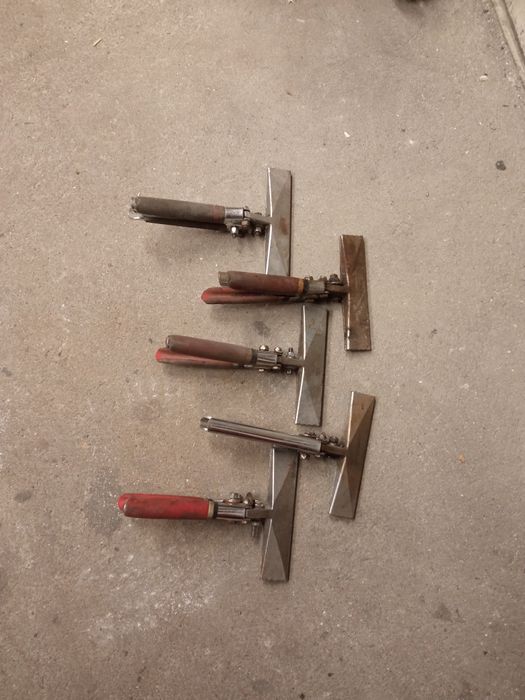 Kleszcze cęgi kombinerki imadło zaginak do blachy