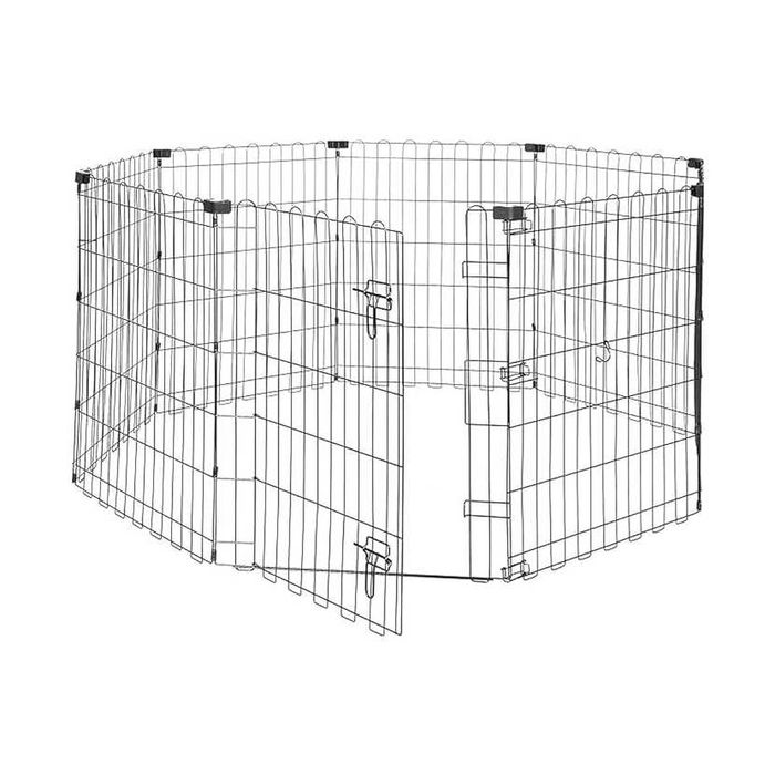 PORTES GRÁTIS - Parque de Metal Octogonal dobrável para cães