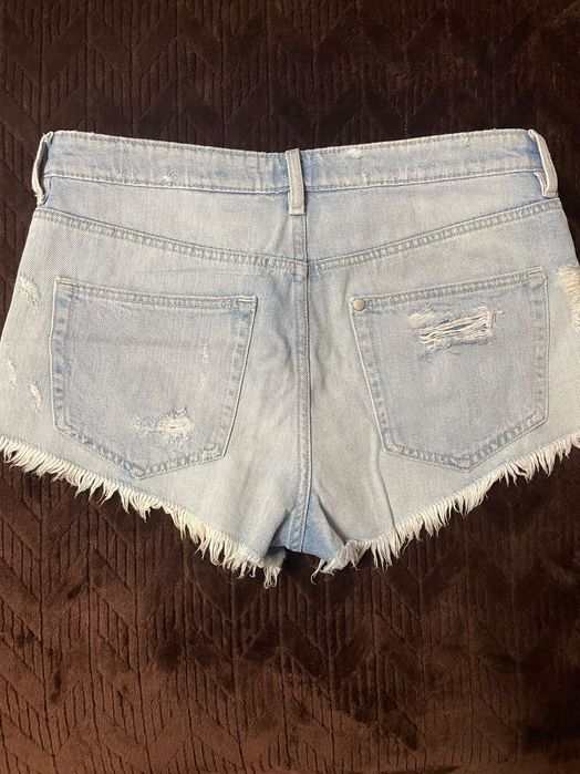 Джинсові шорти  світло голубі