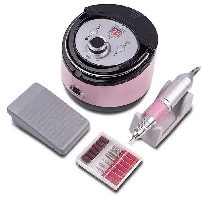 Фрезер для манікюру Nail Drill ZS-606 PINK 65 Ват 45 000 об/хв