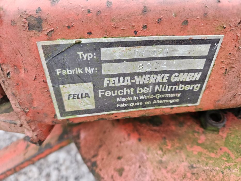 Przetrząsarka karuzelowa do Siana Fella TH520 (Pająk, Rozbijak, Claas)