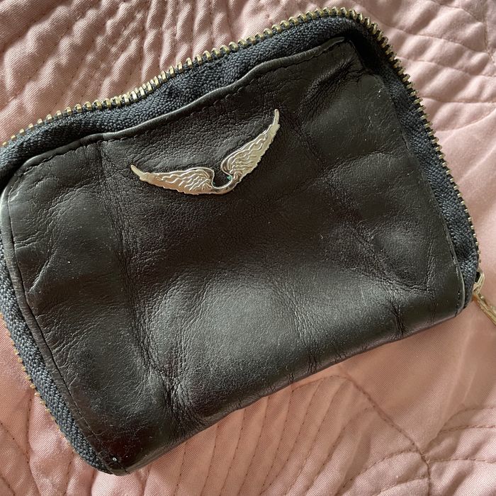 Zadig Voltaire Carteira Pele macia Compacta Usada