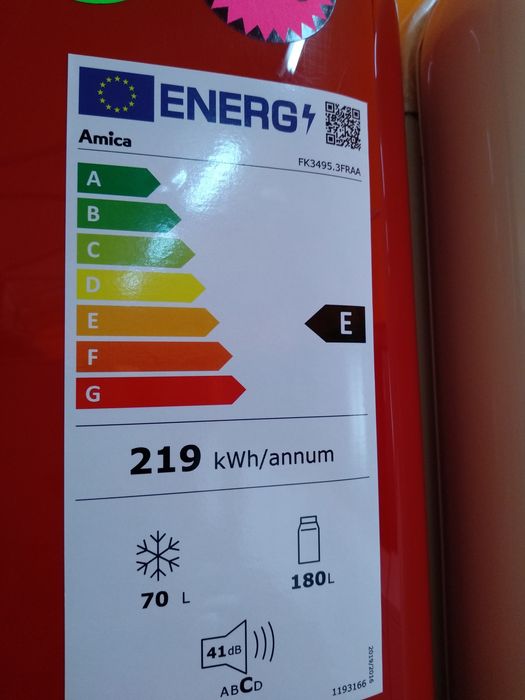 OUTLET Janki ul Wspólna 6 Lodówka AMICA FK3495.3FRAA Retro