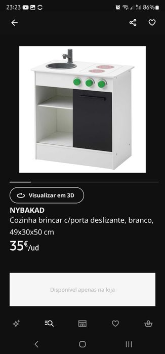 Cozinha de Brincar
