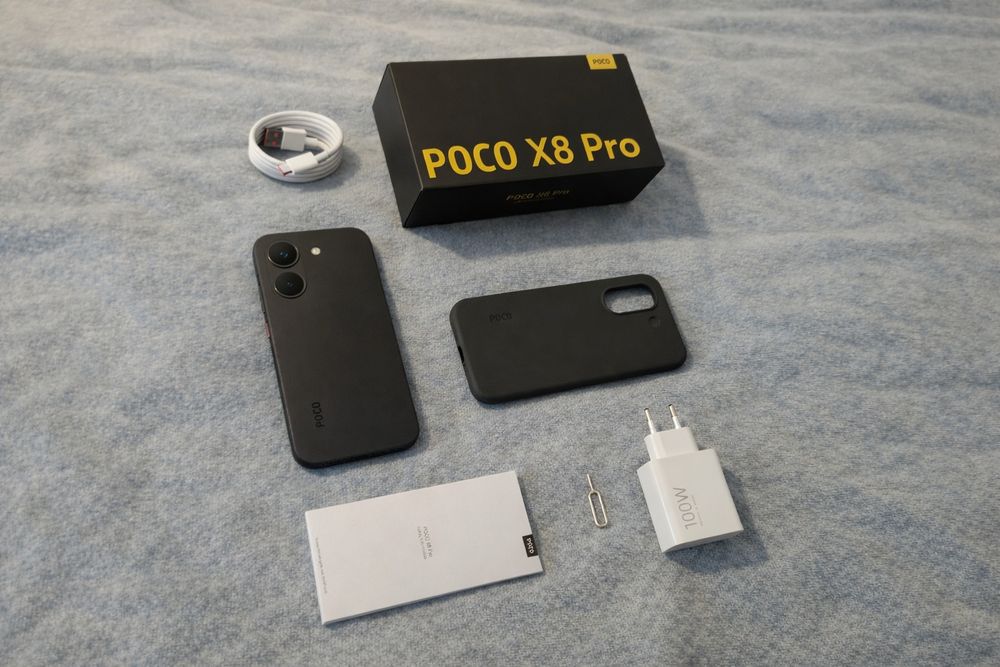 POCO X8 Pro/Max 8/12 256/512 Gb Black/White із зарядним