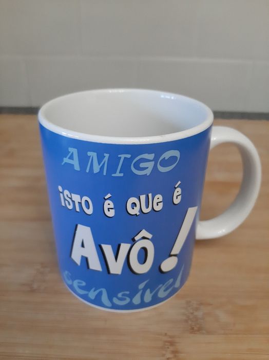 Caneca dedicada ao avô