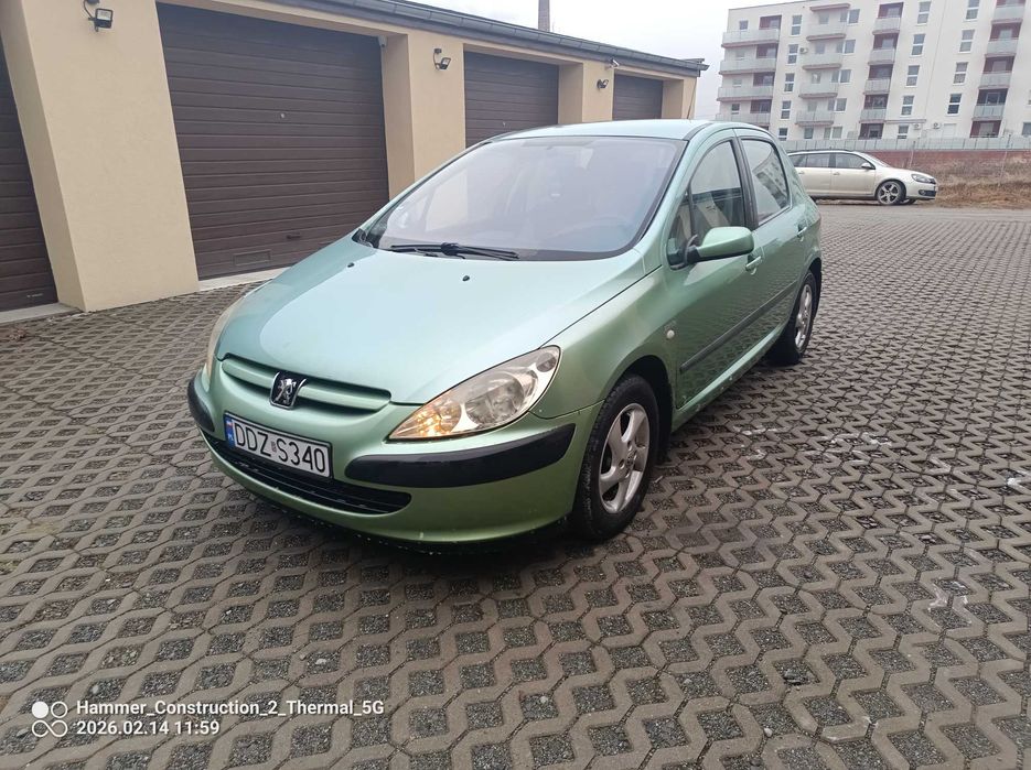peugeot 307 1.6 16v  benzyna