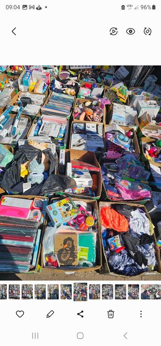 Zestaw 30 przedmiotów mix boks