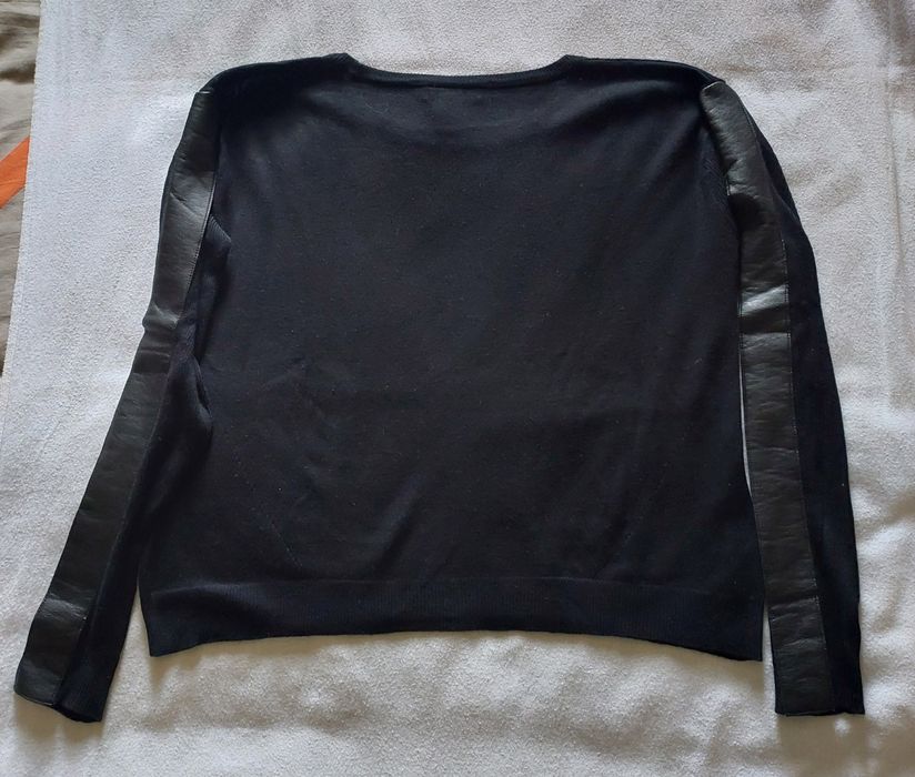 Camisola Preta Pormenor Polipele, TM