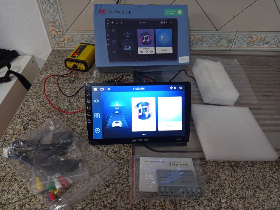 Rádio carplay android GPS 2 din 10" Polegada