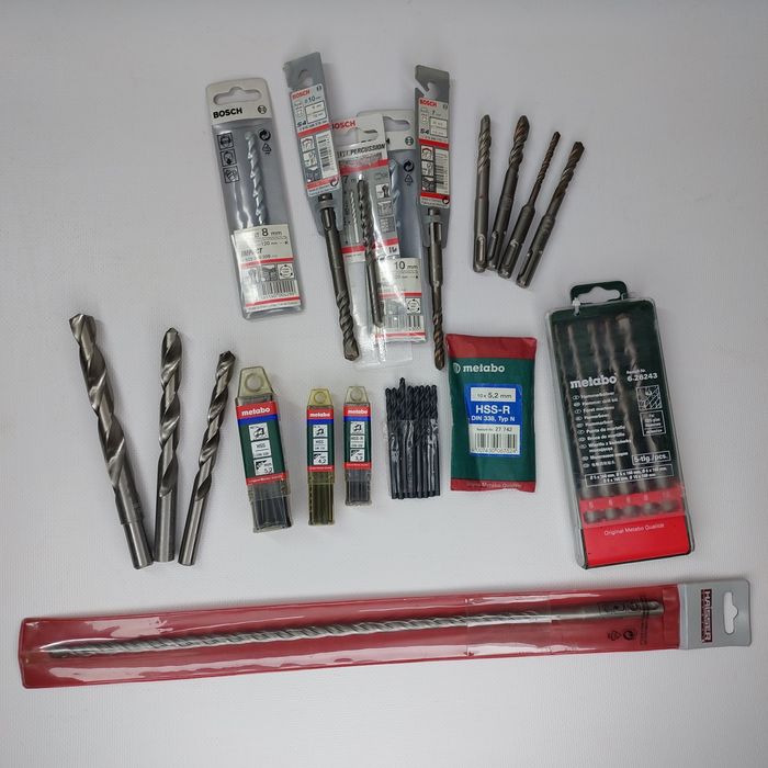 Свердло бур Metabo Bosch Haisser по металу бетону камню цеглі