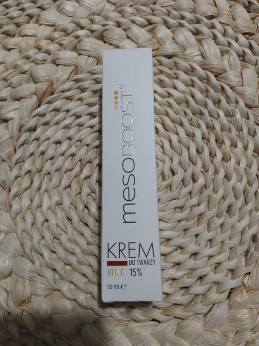Nowy krem do twarzy Mesoboost z witaminą C