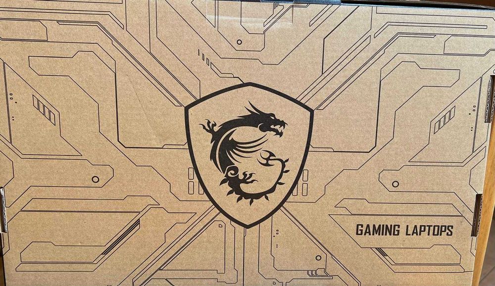 Computador MSI, Gaming Laptops, Preto 1 TB, com 2 meses. Fatura