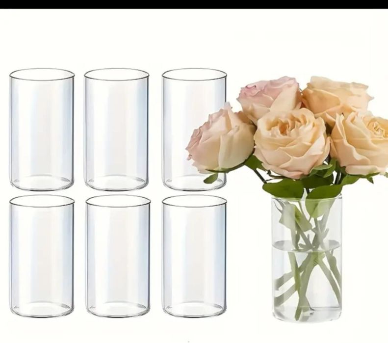 Plastikowy wazon wesele ślub 10 sztuk