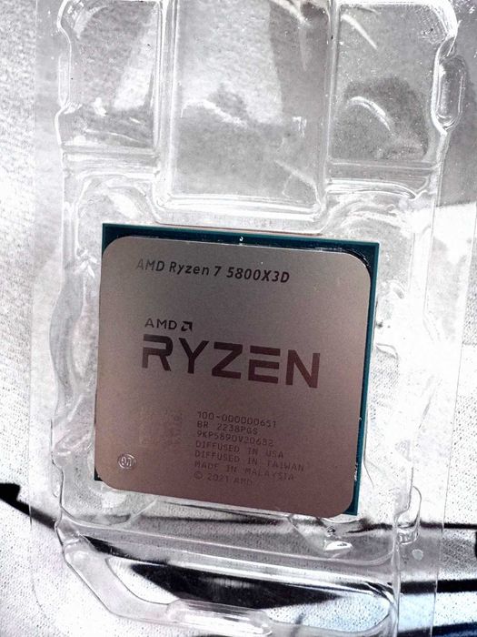 Процесор AMD Ryzen 7 5800X3D є тести свіжі
