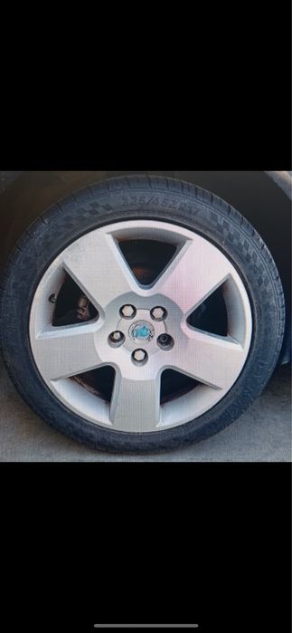 Jantes 17 5x112 com pneus novos