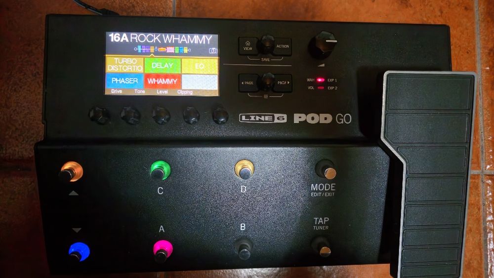 Pedaleira Line 6 Pod Go