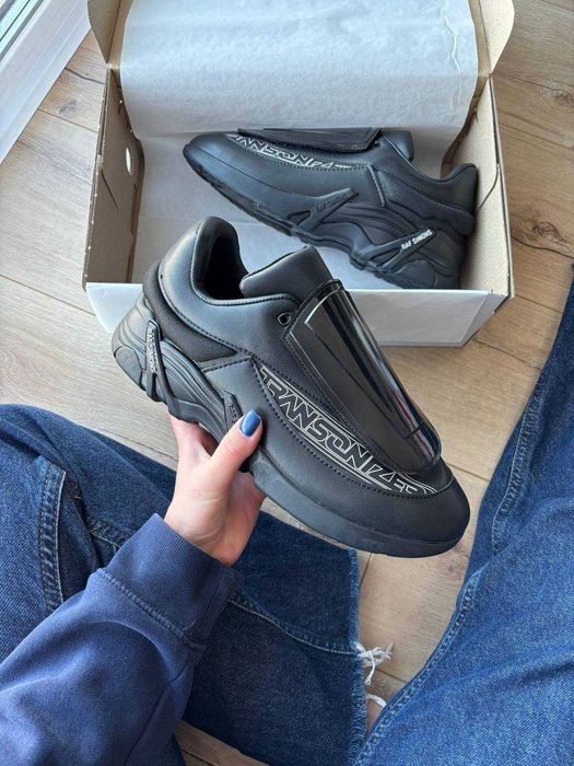 !PREMIUM! Adidas x Raf Simons Antei Shell and PVC-Trimmed Black