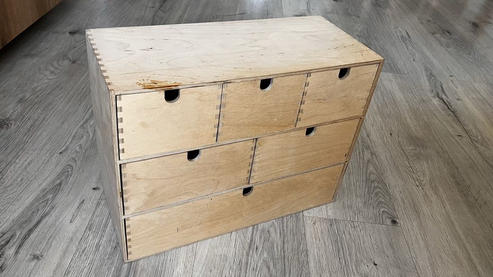 Minikomoda Moppe Ikea szufladki